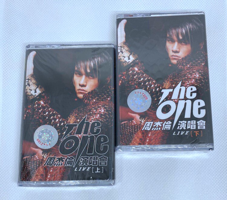 Out-of-print tape New unopened Jay Chou the one concert tape Two-disc cassette