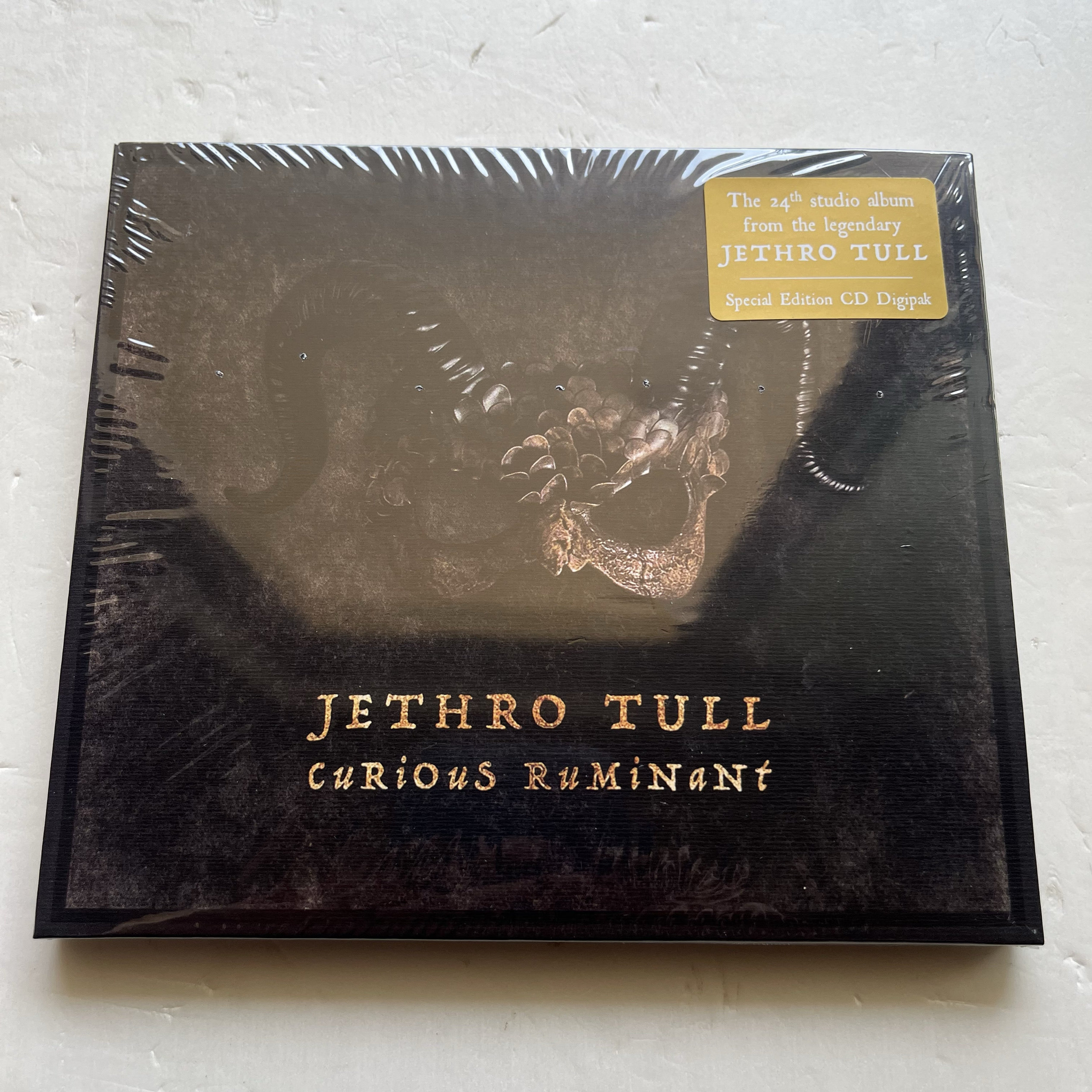 Совершенно новый диск spot с авангардным роком Jethro Tull Curious Ruminant CD Изображение 1