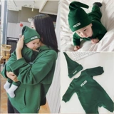 Осенняя утепленная толстовка, семейный стиль, популярно в интернете, в западном стиле