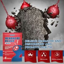 Sumifun-Parche para aliviar el dolor de cabeza parche para