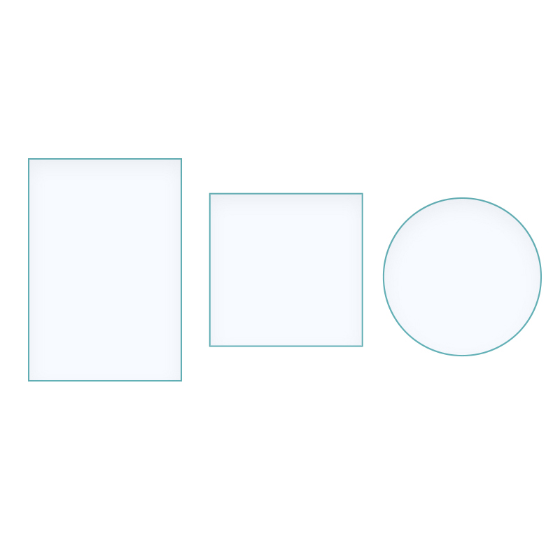 3D printer glass tempered aluminum substrate heating bed tempered plate glass plate with CR10 Ender3 mk3