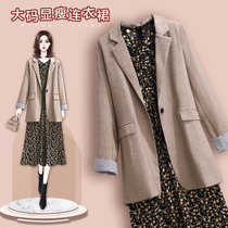 BIG CODE WOMENS CLOTHING SMALL SUIT JACKET FALL EXPLOITS FAT SISTER EXPATS SLIM DESIGN SENSFEEL DRESS SUPERIOR FRIED STREET SUIT