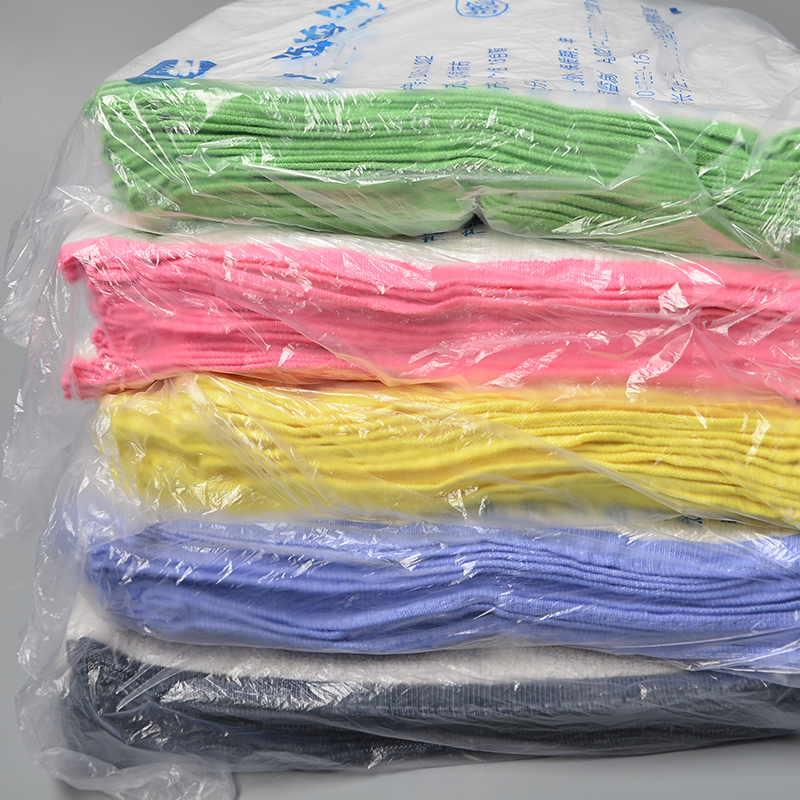 Dexi Cloth with Colored Edges, Pure Cotton Square Towel, Specially Designed for Kfc Restaurants, Dq Color-Coded and Partitioned, Absorbent, Lint-Free, Thickened