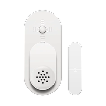 Forgot to close the door reminder supermarket refrigerator door opening voice announcer door magnetic sensor alarm exit reminder