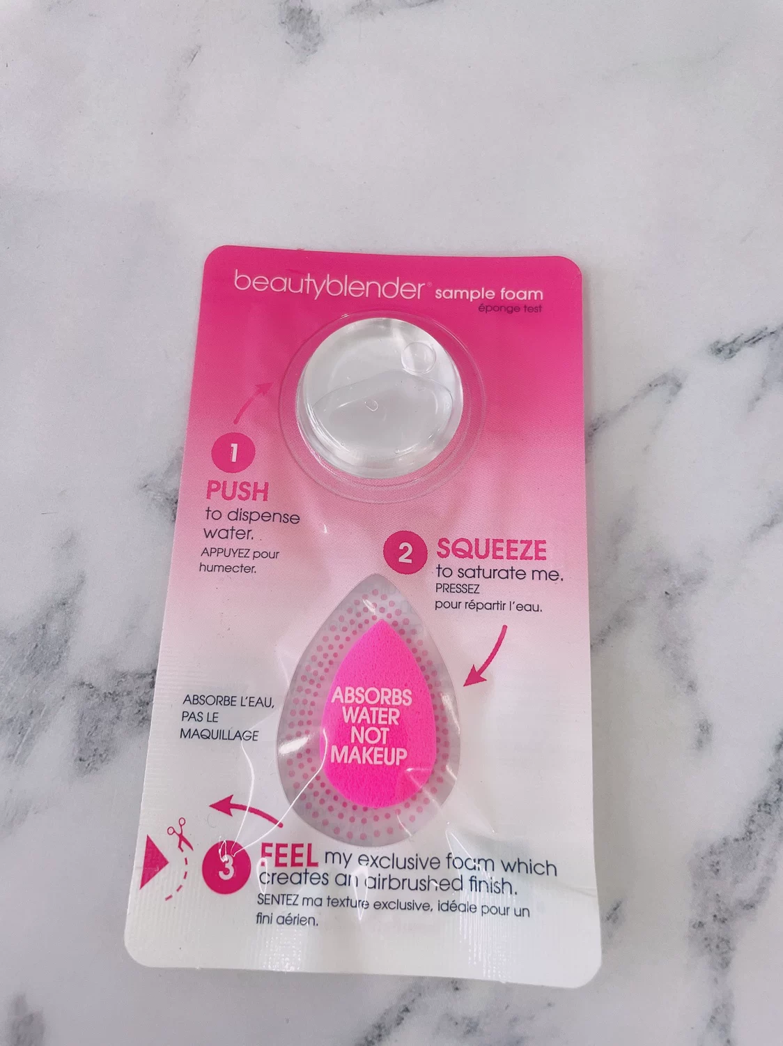 Спонж для макияжа Spot Beauty Blender BB Beauty Egg Таблетки Спонж для макияжа Обучающая упаковка Набор 1 штука