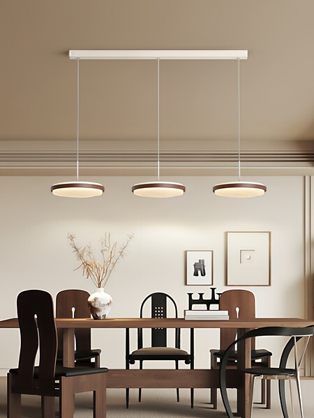 Guji Vintage Style Restaurant Chandelier Bar Lamp Modern Minimalist Full Spectrum Living Room Lamp Eye-Caring Dining Table Main Light