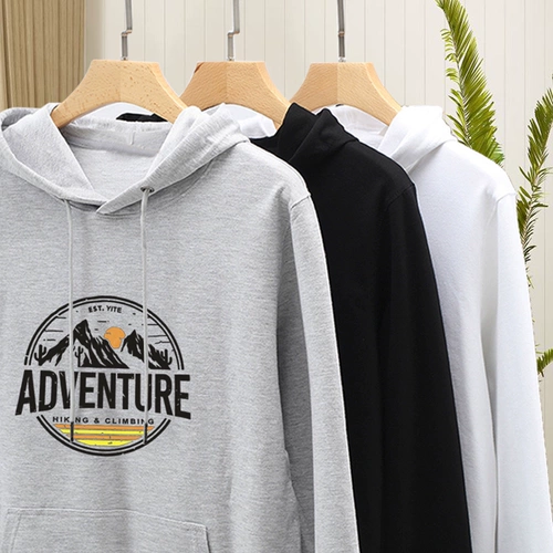 Хлопковая осенняя толстовка, мужской приятный телу лонгслив, в американском стиле, круглый воротник