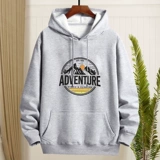 Хлопковая осенняя толстовка, мужской приятный телу лонгслив, в американском стиле, круглый воротник