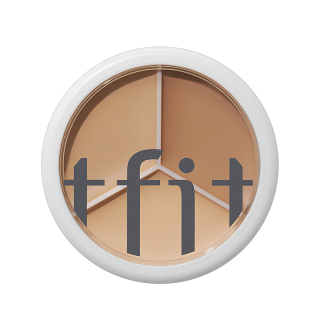 Cheng Shian tfit concealer 3 ສີຂອງ concealer ສໍາລັບແມ່ຍິງເພື່ອປົກປິດຈຸດ, ຮອຍສິວ, ແຜ່ນປ້າຍວົງກົມຊ້ໍາ, ສົດໃສ tear trough tifit