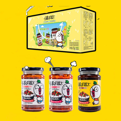 拍2件吉香居爽口菜脆萝卜250g*3