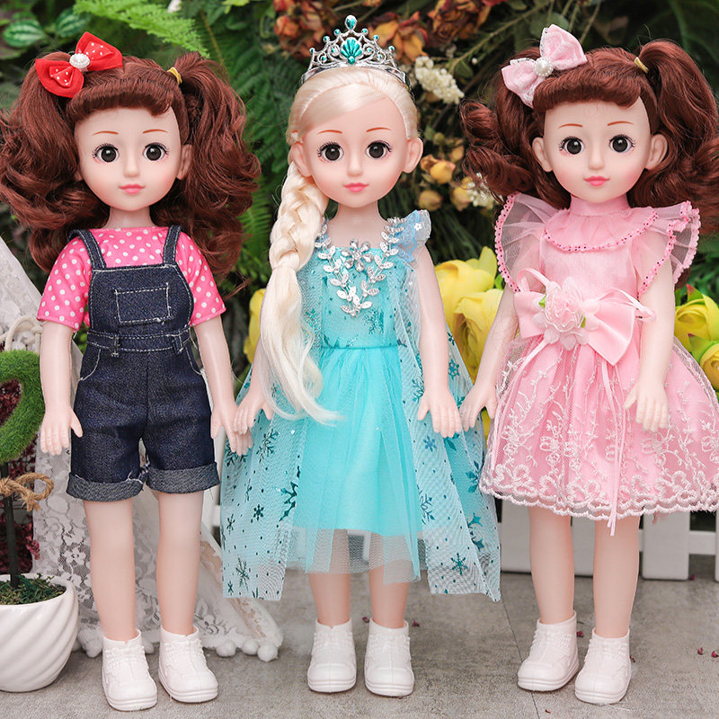Will speak foreign dolls sets girls Princess Tong Leba Bio simulation intelligent children's toys single cloth super large