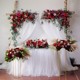 Wedding ສີບົວ floral arch window ສາມຫຼ່ຽມດອກແຖວດອກໄມ້ກໍາແພງໂຮງແຮມເວທີ wedding ຍິນດີຕ້ອນຮັບພື້ນທີ່ພື້ນຫລັງດອກໄມ້ປະດັບ