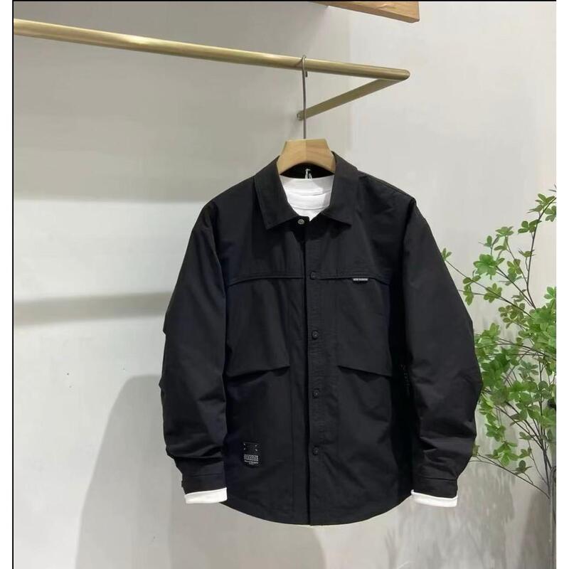 “Aw”【Langliqi “City Hunter Series”】Simple Lapel Jacket High-End Jacket Z-36169