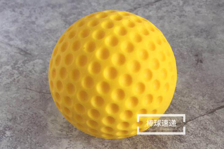 (Baseball Couriers) Baseball Serve Ball Softball Cave Hole Ball Strike Practice Resistant Solid Rubber Ball