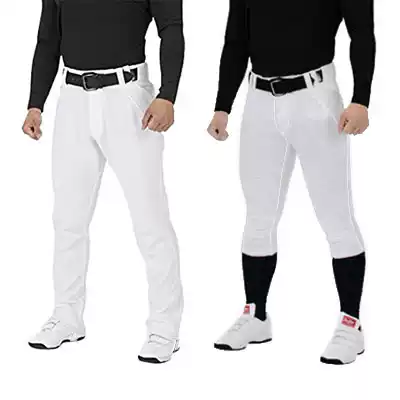 Japanese Classic White Baseball Pants Softball Pants Capri pants Sweatpants Junior Adult Baseball Straight Pants