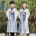 Trường tư dạy trẻ em guzheng trang phục cô gái nghi lễ người lớn Trang phục Hán thời Tống Đạo cụ phong cách Trung Quốc Cuộc sống hàng ngày của Trung Quốc - Trang phục