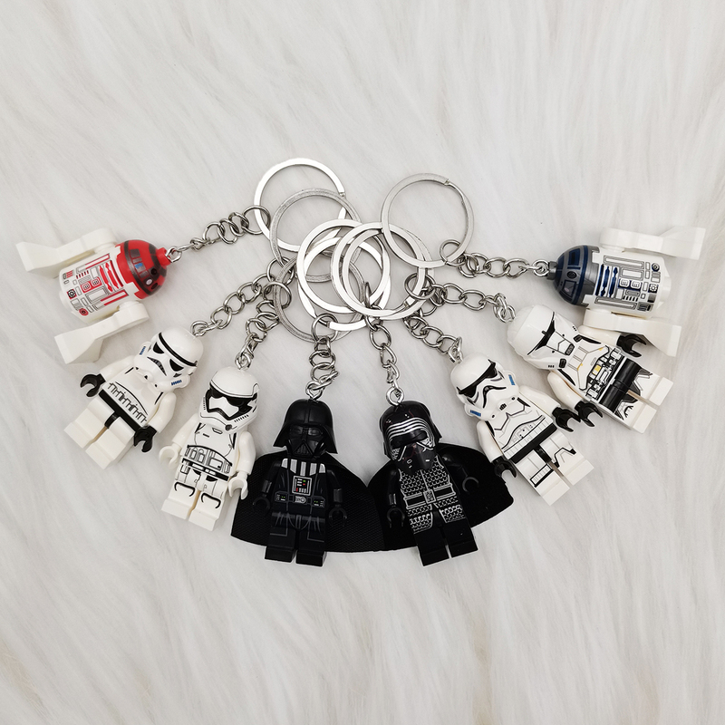 Darth Vader Keychain Star Wars Stormtrooper Robot Keychain Pendant Elementary School Student Gift Personalized Pendant Darth Vader Keychain Star Wars Stormtrooper Robot Keychain Pendant Elementary School Student Gift Personalized Pendant