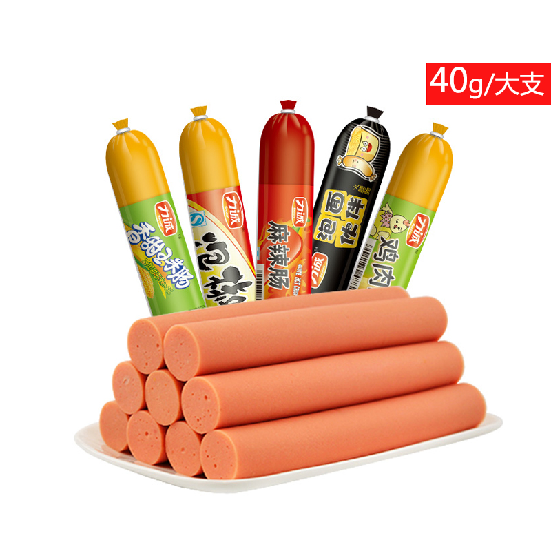 Force Honest Corn Fire Leg Meat Sausage Ready-to-use Sausage with Spicy Big Root 228g