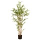 Artificial Bamboo Decoration for Landscaping, Fake Bamboo, Artificial Plant Potted Plants, Indoor Zen-Style Green Plants, Bamboo Partition Wall