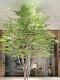 Artificial Maple Tree with Maple Leaves, Fake Tree for Window Display, Large Indoor Design Decoration, Nordic Style Green Plant, Green Maple