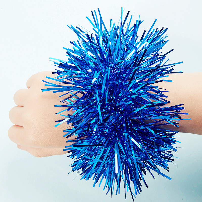 New Year Kindergarten Adult children jumping dance table performance sequin leather gluten wrist Flower handball Games handring