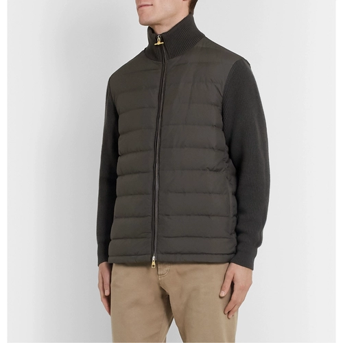 Dunhill/登喜路 Мужская мягкая раковина ткани вниз по пиджаке/сети-а-порту