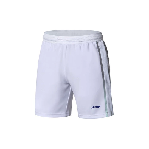 Li Ning Badminton All England International Players Quick Trabout Competite Competite Sports Competition Top Shorts AAYM048