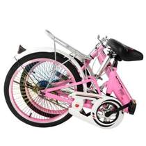Bicycle bicycle adult brake handle folding trend brings people simple slow speed mens and womens body high carbon steel