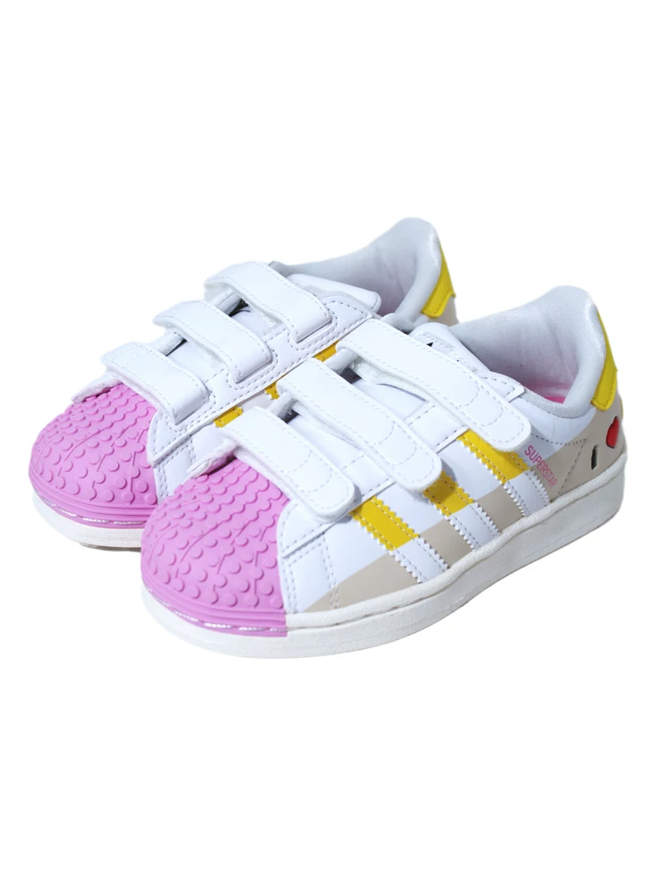 Школа Adidas Schuhe 23 весна-лето новые мужские и женские кроссовки на липучке Lego United Sports Sneakers If2910