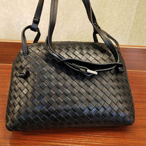 BV WHQN MAQH New woven Single Shoulder Bag Lady Youth High-end Bag Goat Leather Handshell Shaped Inclined Cross Pack