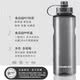 Fuguang Water Cup Summer Men's Extra Large Capacity Plastic Cup Fitness Sports Water Bottle 2000ml Space Cup High Temperature Resistance