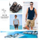 Pull back trendy sandals and slippers new men's non-slip home fashion bathroom massage summer dual-use casual sandals 3888