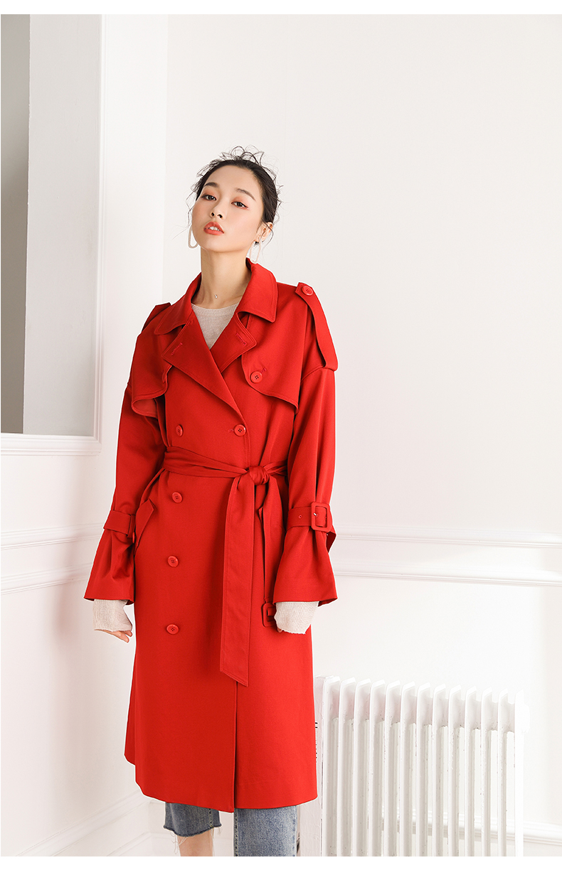 Trench pour femme en Nylon en Adhesif - Ref 3225939 Image 19