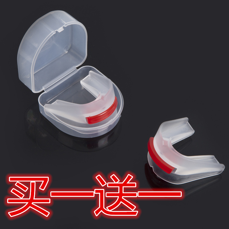 Zhuo braces for protection of teeth basketball Percussion Boxing Loose Percussion Taekwondo Can Chew Guard Anti-Grinders Adult Children