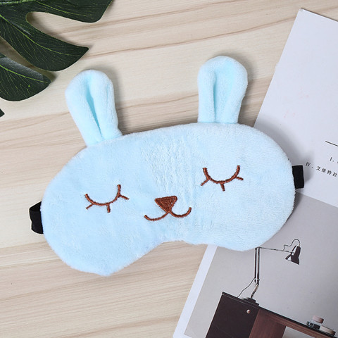 夏季个性遮光睡眠眼罩透气冰袋冰敷男女睡觉机器猫包邮送耳塞卡通