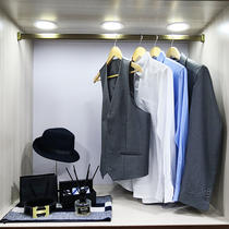 Customized cloakroom clotheroom decorative soft fittings master bedroom old mans room shirt tie scarf belt combination