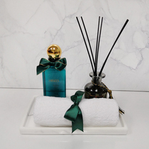 Nordic sample room washroom bathroom bathroom fitting tile soft decoration bathroom shower aromatherapy tray suit