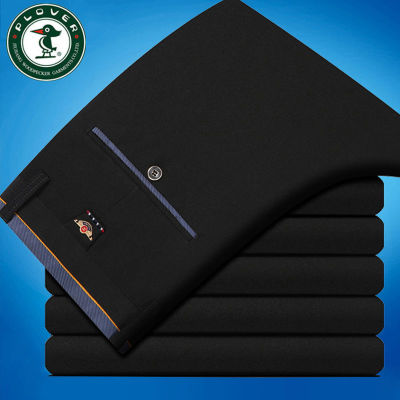 男士加绒休闲裤小脚裤弹力西裤速干裤男裤