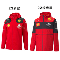 2023 New Red Jacket F1 Racing Suit Jacket Mens Jacket Customized Clothes Leclerc Autumn and Winter Team Uniform
