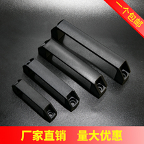 LS522 thickened black nylon handle industrial handle welding chassis equipment aluminum alloy handle plastic handle