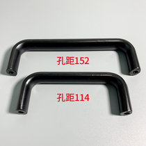 Elliptic handle aluminum alloy small handle u type equipment door handle chassis cabinet handle LS516-75-100-125