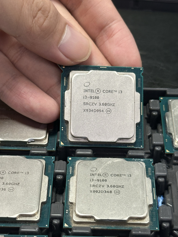 Intel/Intel I3-9100 Cpu Comes with a One-Year Warranty