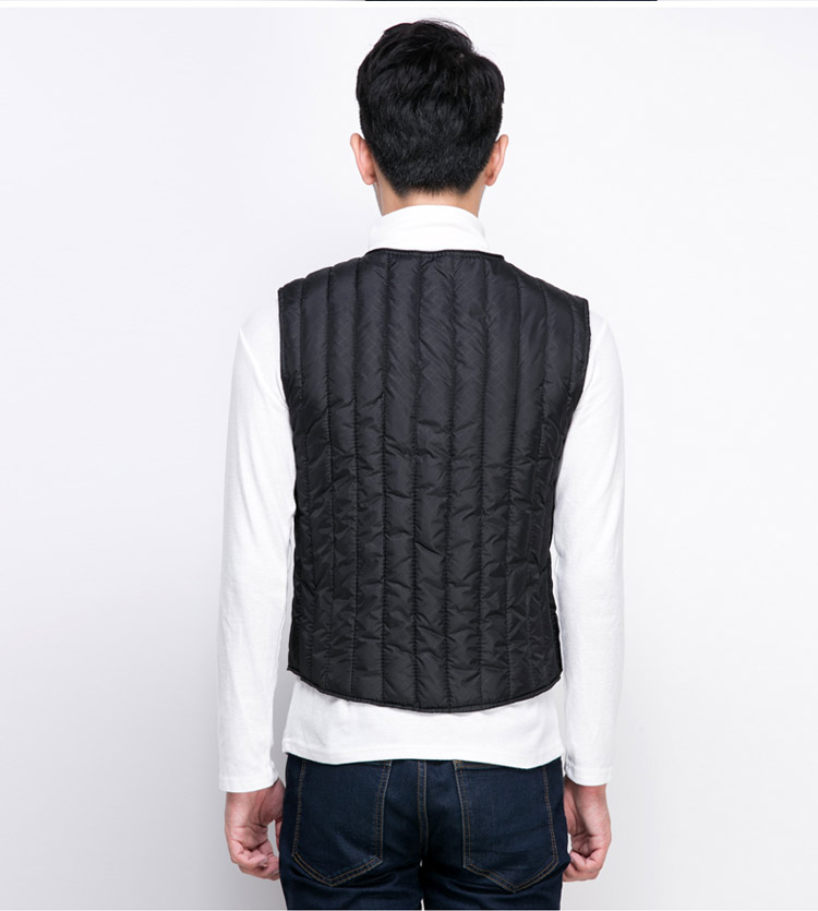 Mùa thu đông mới xuống cotton tình nguyện vest nam đôi nam tải áo bông thủy triều cỡ lớn Slim phiên bản Hàn Quốc của áo vest áo khoác cặp couple tx