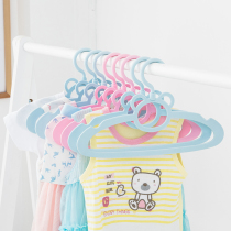 Childrens hangers wholesale baby clothes rack baby hangers small cute cartoon household clothes rack hangers