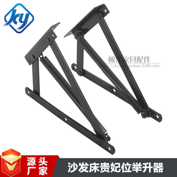 Triangular spring bed box hinge Sofa bed chaise-bit storage lift Multifunctional furniture hardware accessories