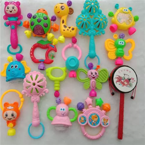 4 bộ đồ chơi cho bé sơ sinh - Đồ chơi nhạc cụ cho trẻ em bộ trống cho bé trai