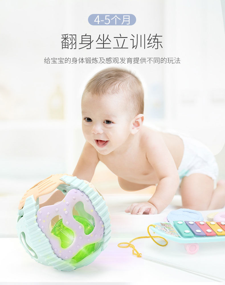 Đồ chơi trẻ em 3-6-12 tháng tuổi sơ sinh rầm rộ 0-1 tuổi Bé giáo dục mầm non câu đố tay và bé trai - Đồ chơi nhạc cụ cho trẻ em piano cho bé