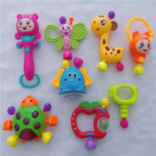 4 bộ đồ chơi cho bé sơ sinh - Đồ chơi nhạc cụ cho trẻ em bộ trống cho bé trai