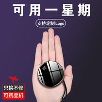 Mini batteries made of logo Company printed pattern 20000 mA ultra slim portable mass fast 2A customized Apple 7 mobile power oppo Huawei vivo mobile phone Universal