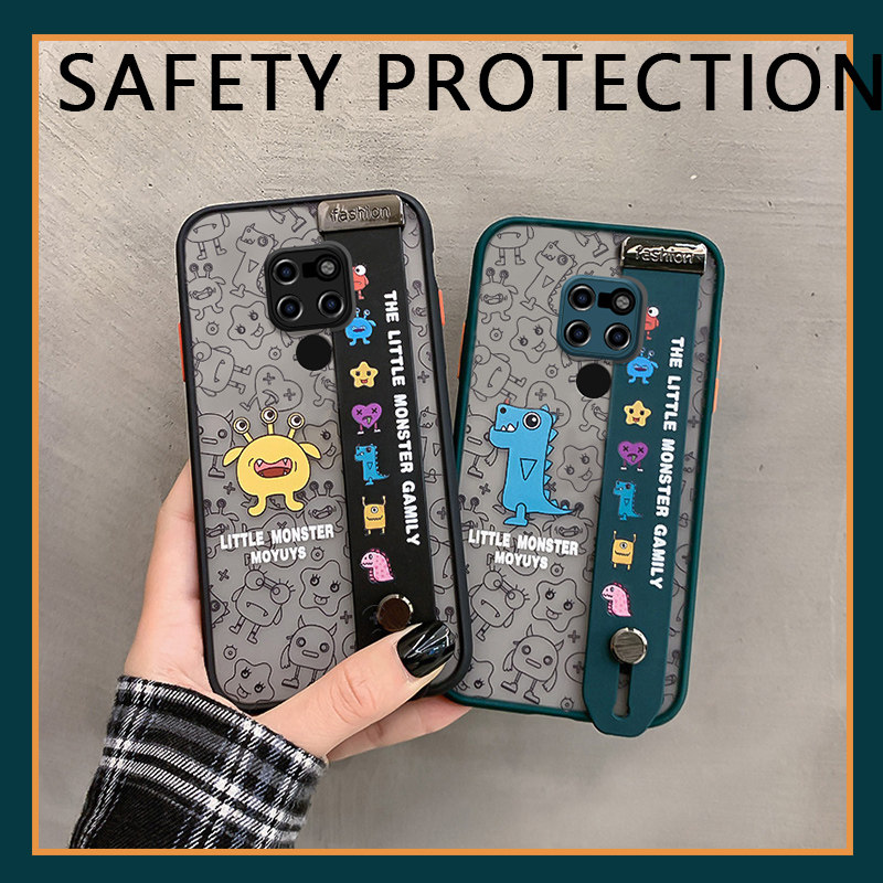 Uber applies Huawei P20 Creative Pro little monster P30 new P40 full package mate20 Women in 30Pro phone protective shell mate40 anti-fall Pro transparent silicone